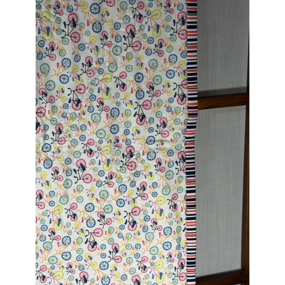 Hello Kitty Infant Baby Crib Quilt HANDMADE Y2K NEW Lightweight 42